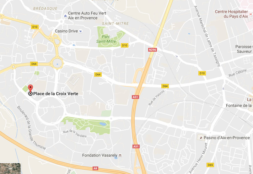 Maps jas de bouffan